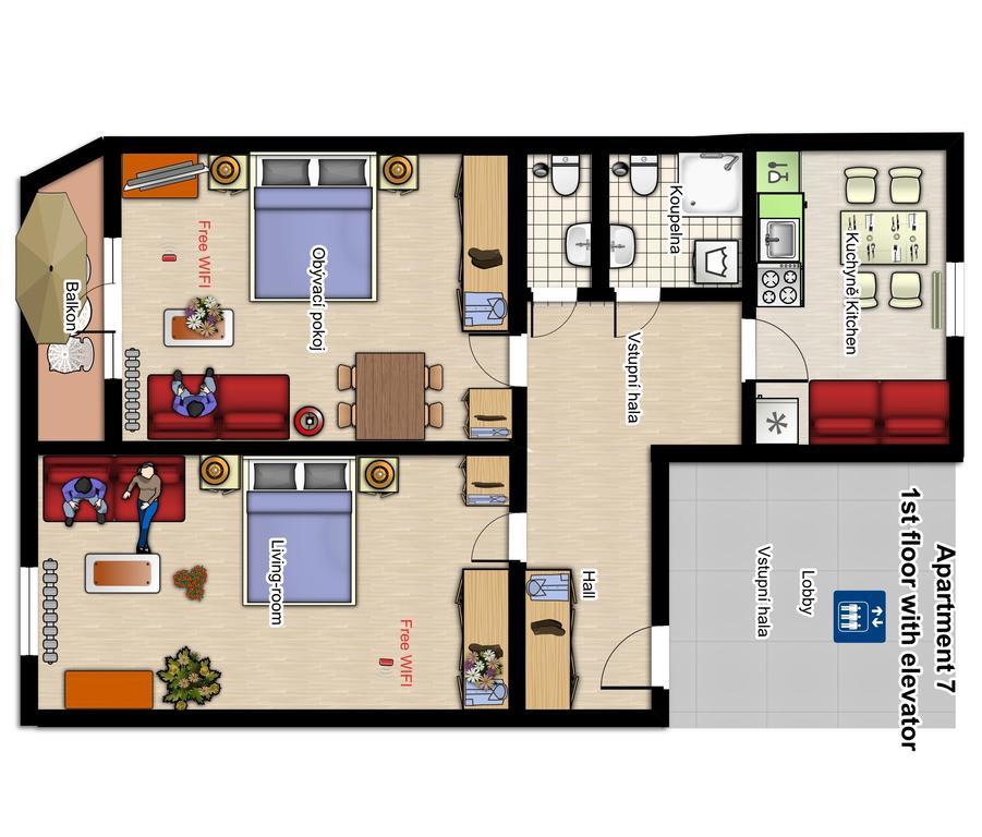 Holiday Apartments Karlovy Vary Esterno foto